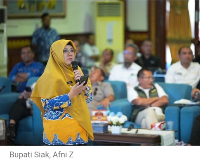 Bupati Siak Bekicau Gejala Zaman Terbuka