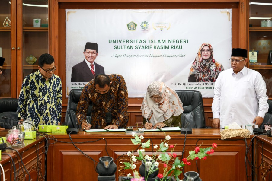 UIN Suska Riau, Telkomsel dan IKADI Perkuat Kolaborasi untuk Pendidikan dan Dakwah Digital