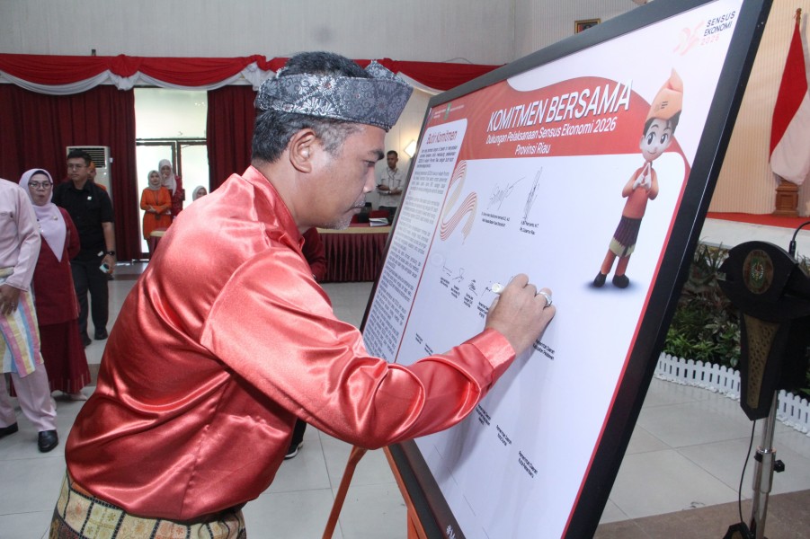 Pemkab Inhil Tegaskan Dukungan Penuh untuk Sensus Ekonomi 2026
