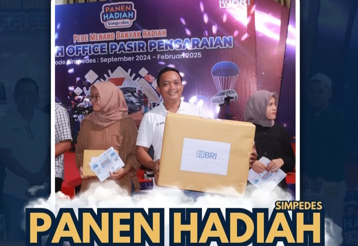 Lapas Pasir Pangaraian Raih Hadiah Di Acara Panen Hadiah Simpedes BRI