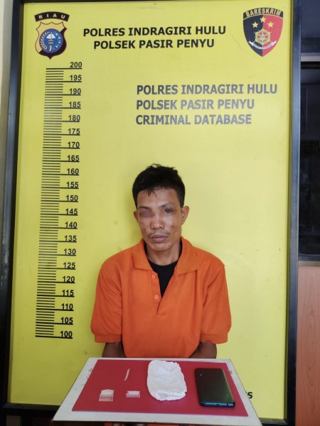 Miliki Dua Paket Sabu, Pemuda Asal Desa Pasir Batu Mandi Diringkus Polisi