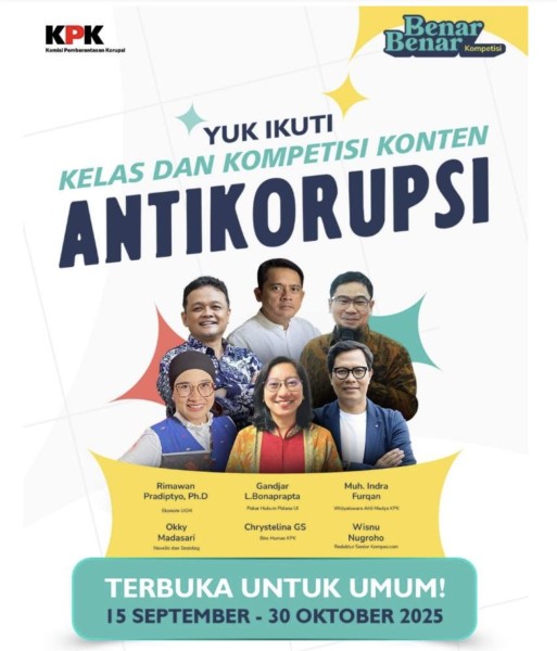 KPK Tantang ASN dan Publik Bengkalis Lawan Korupsi Lewat Konten Digital