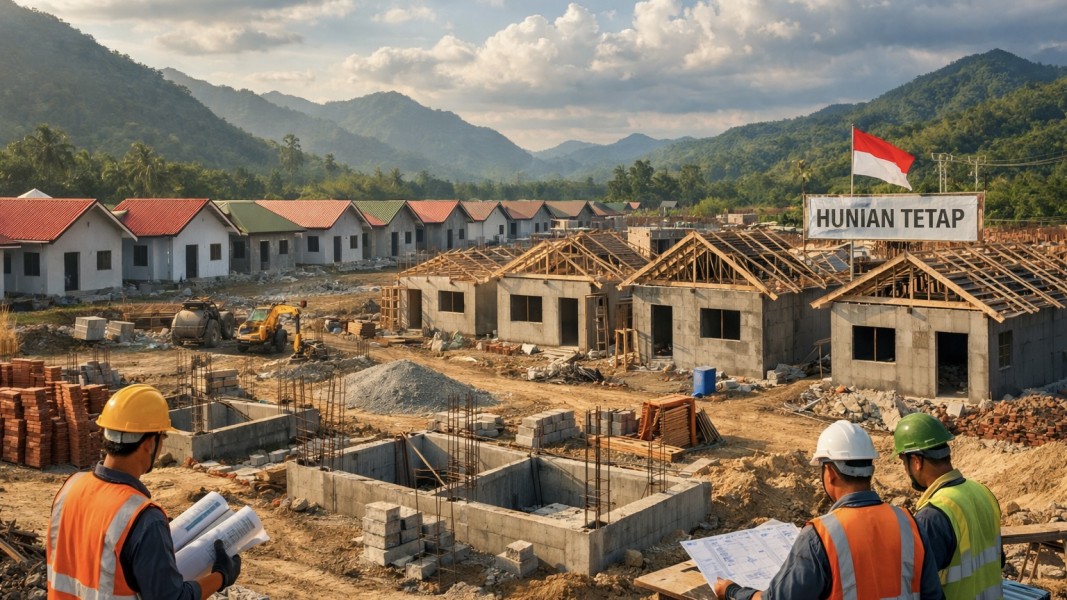 Satgas PRR Percepat Realisasi Pembangunan 17.969 Huntap Pascabencana Sumatera