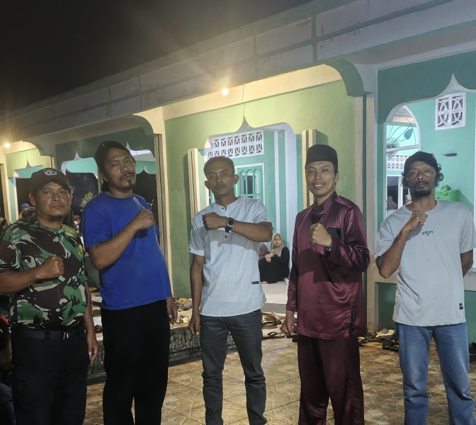 GRIB Jaya Minas Kerahkan Anggota Amankan Peringatan Tahun Baru Islam 1448 H di Masjid Munggu Al-Barokah