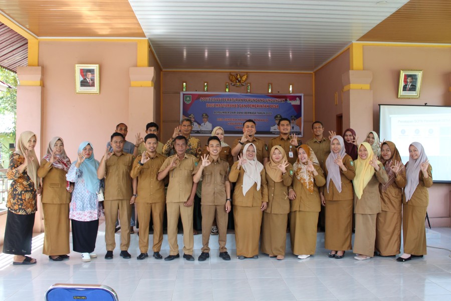 Pemdes Senderak Gelar Sosialisasi Peraturan Perundang-undangan untuk Tingkatkan Kualitas Pelayanan Desa