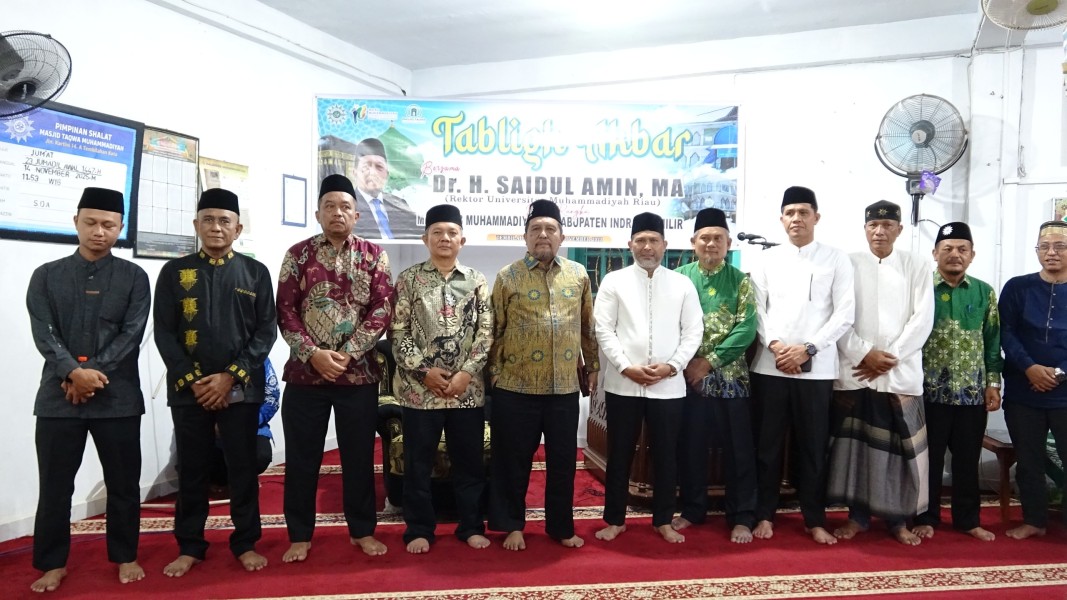 Bupati Inhil Ajak Warga Muhammadiyah Jaga Ukhuwah pada Momentum Tabligh Akbar Milad ke-113