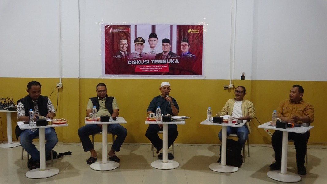 Bupati dan Ketua DPRD Inhil Jelaskan Rencana Peminjaman Rp200 Miliar