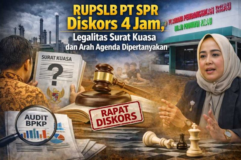 Gawat! RUPS-LB PT. SPR Ricuh, Rapat Diskor 4 Jam, Yan Dharmadi: Mohon Bersabar