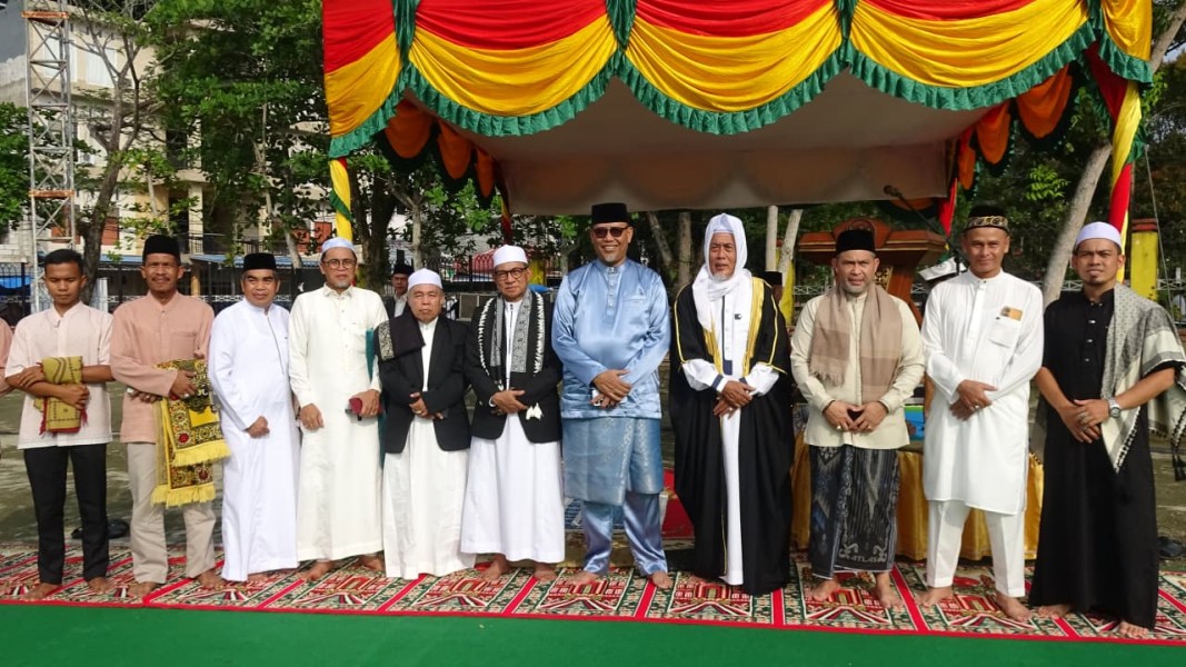 Gema Takbir Menggema di Lapangan Gajah Mada, Sekda Inhil Ajak Perkuat Ukhuwah di Tengah Tantangan