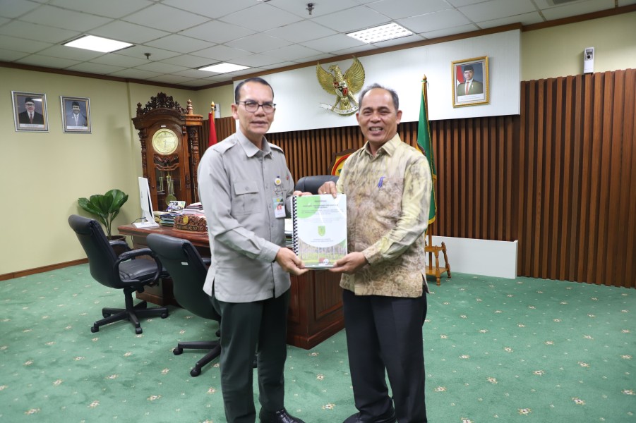 Bupati Inhil Usulkan Tanggul 2.000 Km dan Benih Unggul untuk Tingkatkan Produksi Padi dan Kelapa