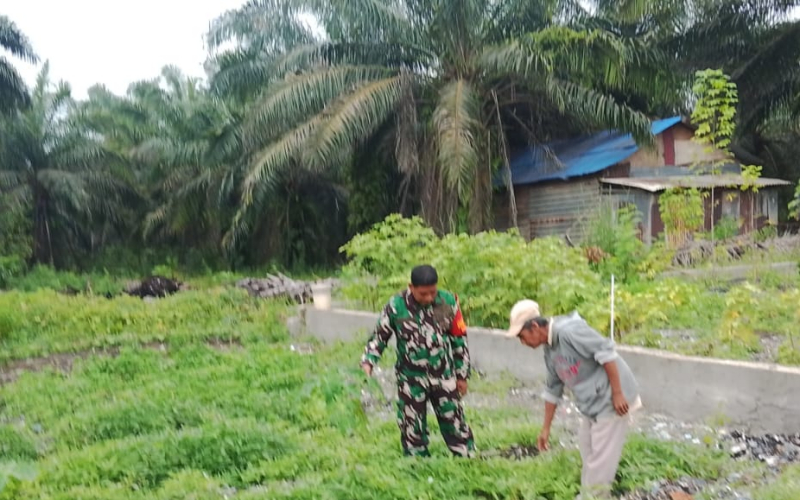 Jaga Objek Vital Nasional, Koramil 01/Dumai Bersama Pertamina Patroli Jalur Pipa Minyak