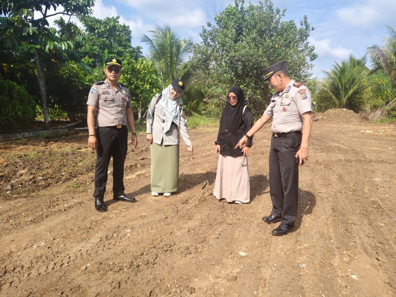 Polsek Minas Cek Lahan Tanam Jagung Pipil Dukung Swasembada Pangan 2026