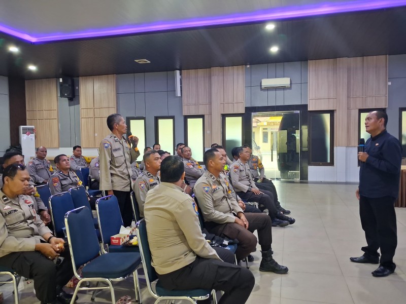 Polres Dumai Ajak Personel Bersinergi Terapkan KUHP dan KUHAP Baru