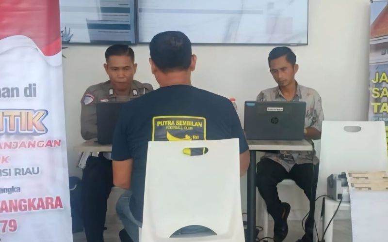 HUT Bhayangkara ke-79, Polres Dumai Hadirkan 7 Titik Layanan SIM dan Pajak Kendaraan