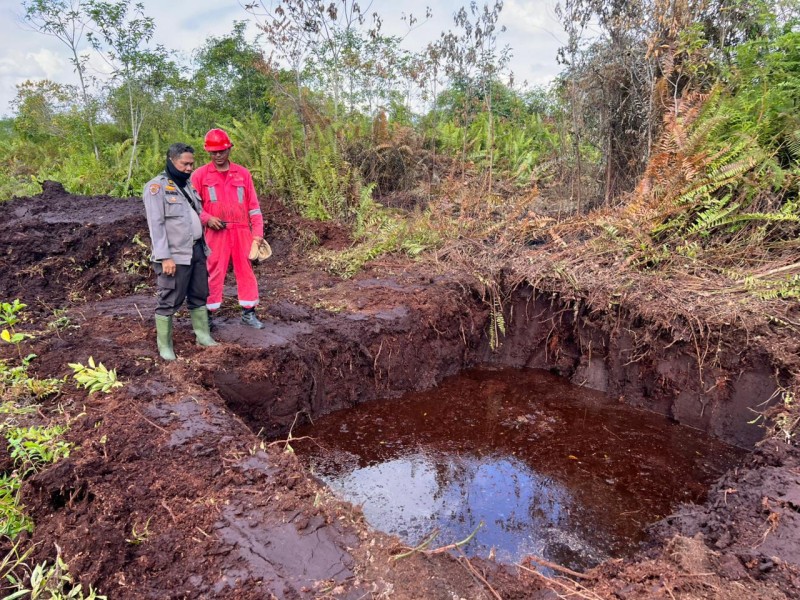 PT ITA Siapkan Puluhan Embung Cegah Karhutla Susulan di Tanjung Peranap Meranti