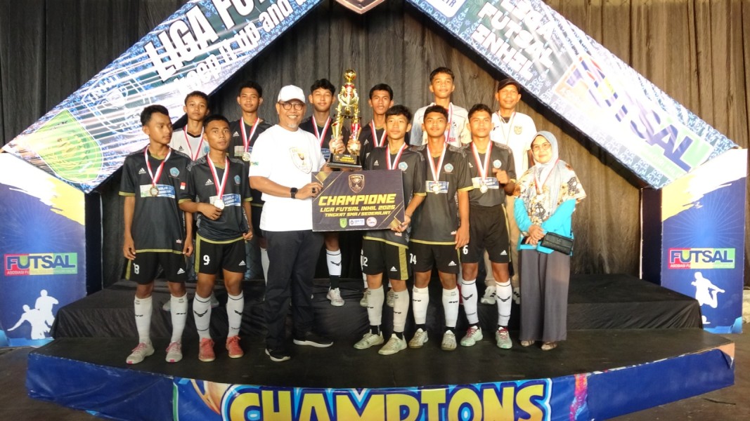 Liga Futsal Pelajar Inhil 2025 Resmi Ditutup, Bupati Harap Lahir Atlet Potensial