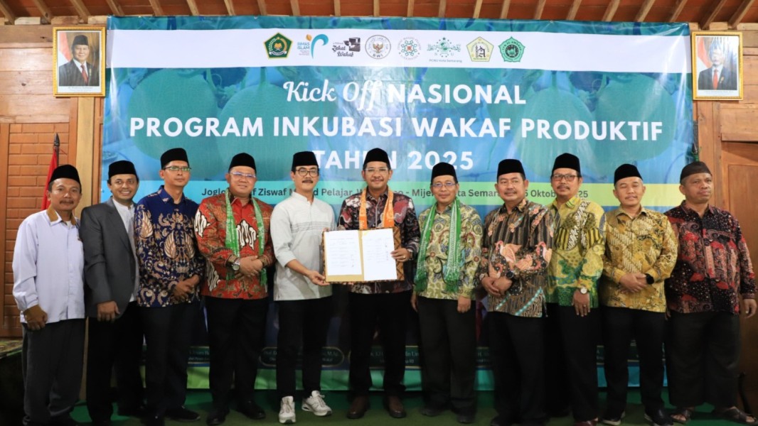 Inkubasi Wakaf Produktif Bergulir di 30 Kota, Kemenag Salurkan Bantuan Modal Usaha Rp75 Juta