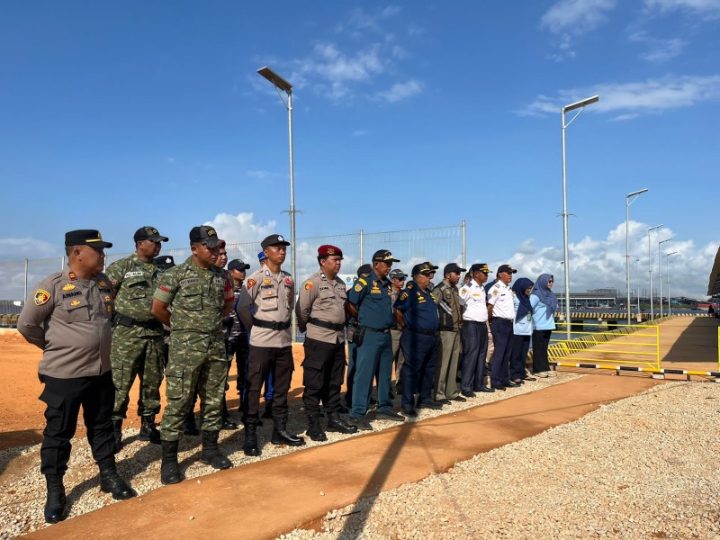 Apel Gabungan Ops Ketupat Lancang Kuning 2026 Digelar di Kateman, Siap Amankan Idul Fitri