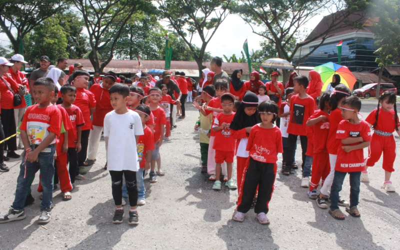 HUT RI ke-80, Kodim Dumai Gelar Lomba Penuh Kegembiraan untuk Seluruh Keluarga