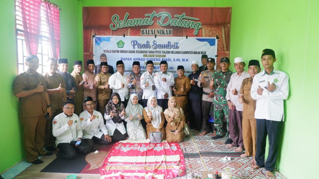 Pisah Sambut Kepala KUA TPTM: Estafet Kepemimpinan untuk Pelayanan Keagamaan yang Lebih Baik