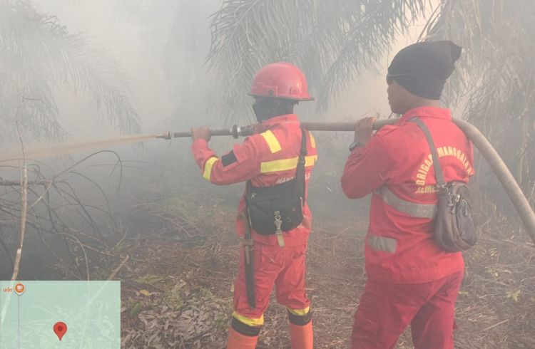 Manggala Agni Upayakan Pemadaman Karhutla di Tiga Wilayah Provinsi Riau