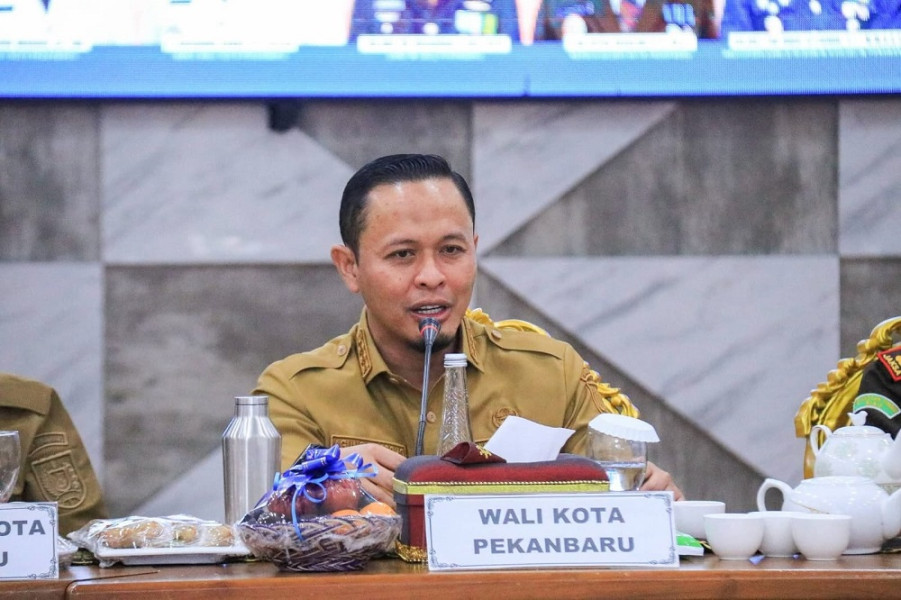Wako Agung Ajak Kampus Hingga Rumah Sakit di Pekanbaru Kolaborasi Atasi Banjir
