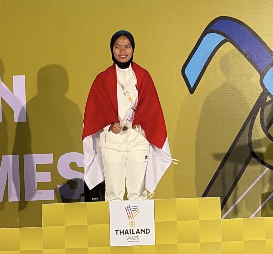 Mahasiswi ISNJ Bengkalis Raih Emas di 13th ASEAN Para Games 2025 Thailand