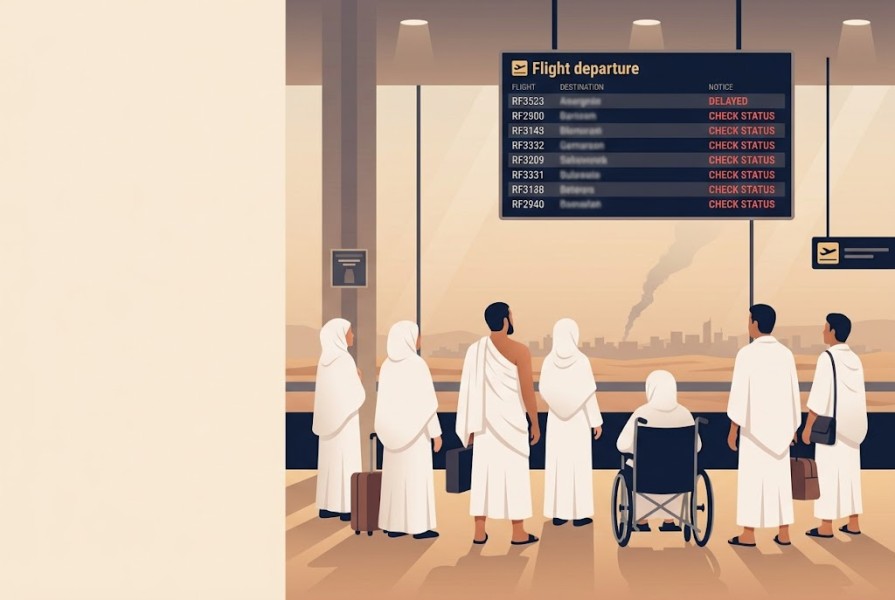 Bandara Riyadh Diserang, Bagaimana Nasib Jemaah Umrah Indonesia?