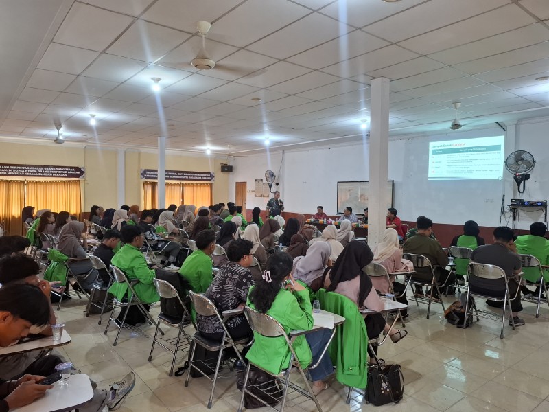Tim Mabes TNI Buka Penyuluhan Karhutla di Universitas Dumai