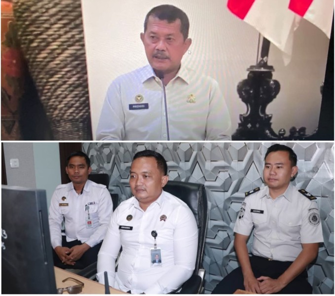 Primkopasindo Lapas Pasir Pangarayan Ikuti RAT Inkopasindo Tahun Buku 2025 Secara Virtual