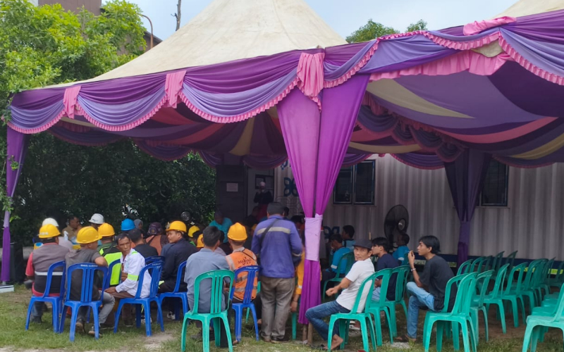 Pelindo Gelar Pemeriksaan Kesehatan Gratis bagi 500 TKBM di Pelabuhan Dumai