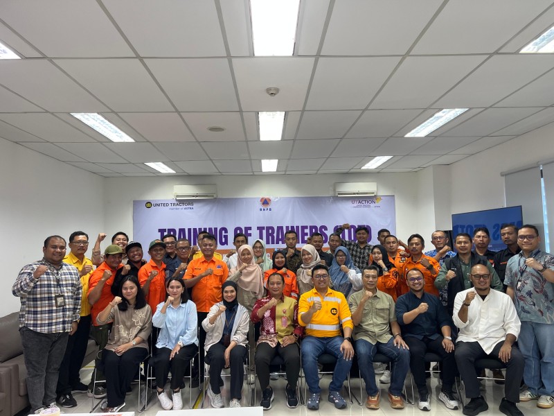 United Tractors, Anak Usaha Astra, Perkuat Kesiapsiagaan Desa Binaan melalui Training of Trainers Kampung Tangguh Bencana