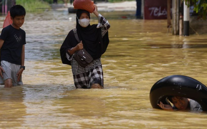 BPBD Catat 12.813 Jiwa Masyarakat Riau Terdampak Banjir