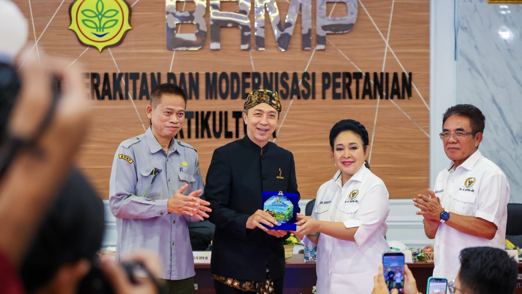 Apresiasi Inovasi Pertanian BRMP Kota Bogor, Komisi IV DPR Dorong Hasil Riset