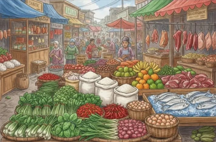 Harga Cabai Rawit Merah Tembus Rp80 Ribu, Ini Daftar Harga Sembako di Inhil