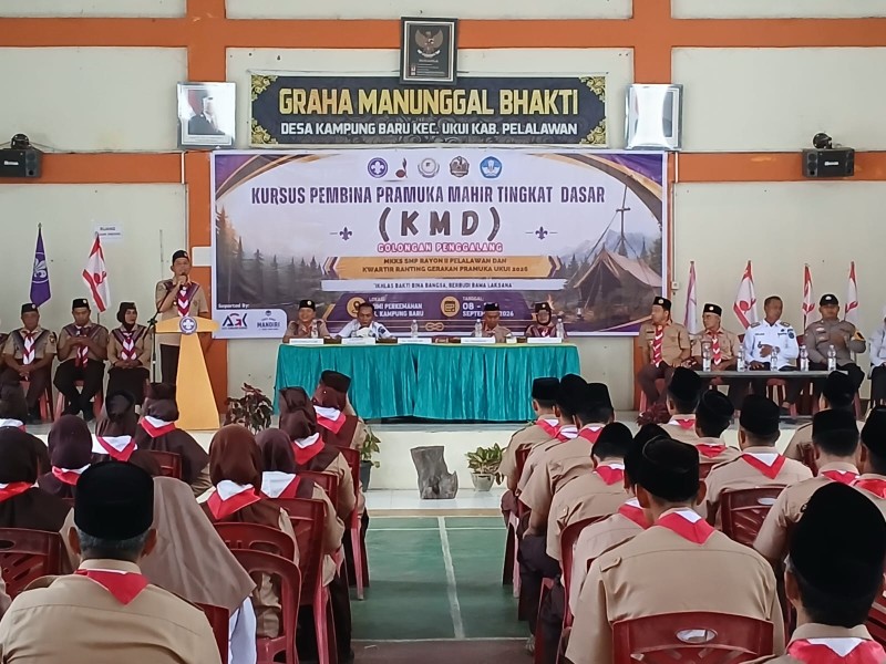 Generasi Muda Pelalawan di Tengah Arus Digitalisasi, KMD Pramuka Ukui Jadi Momentum Perkuat Karakter dan Kepemimpinan