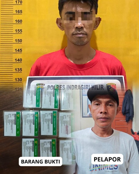 Diduga Tipu Warga, Pria di Inhil Tawarkan KIS Palsu Rp100 Ribu