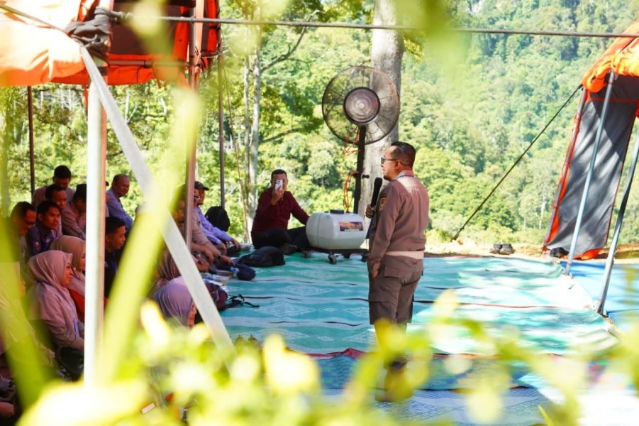 Pertama, Pemkab Tanah Datar Gelar Rakor di Alam Terbuka