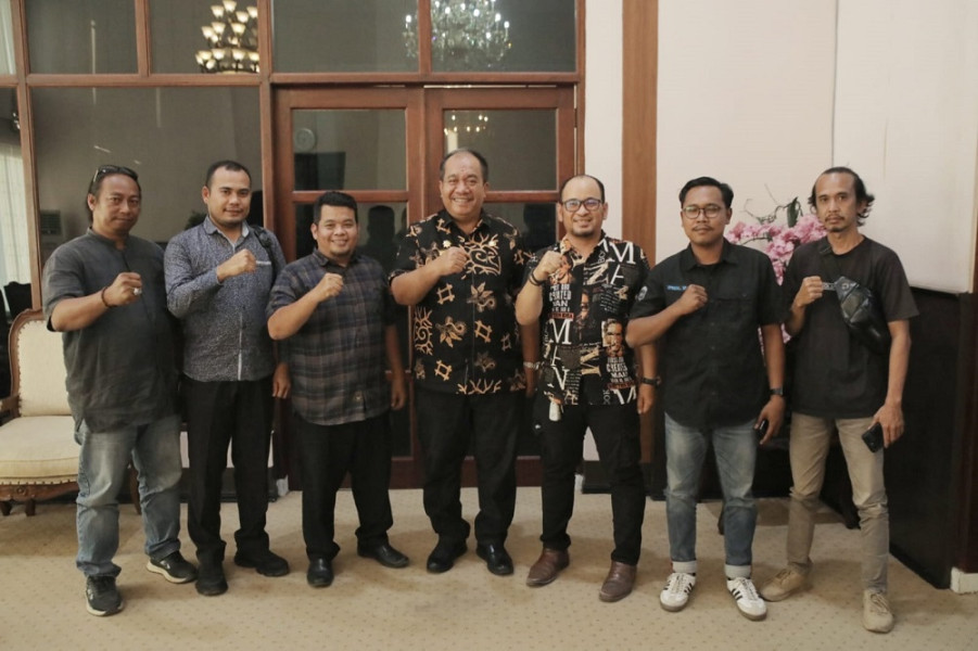 Bupati Asahan Terima Audiensi Lembaga DemokraSI Kabupaten Asahan