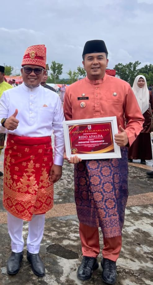 Ridho Afalda Raih Penghargaan Inovator Terinovatif 2025