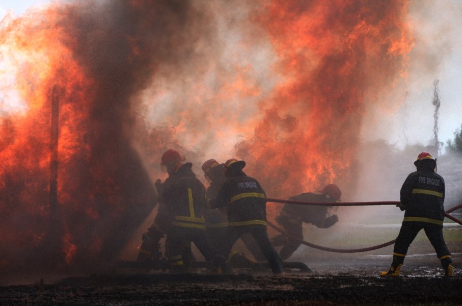 PT BSP Gelar Fire Fighting Competition Peringati Bulan K3 2026