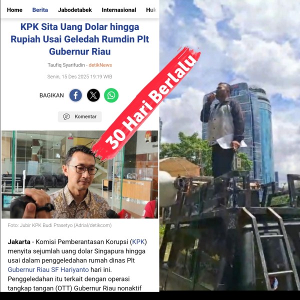 GEMARI Jakarta: 30 Hari Berlalu, KPK RI Belum Tuntaskan Penghitungan Uang Sitaan SF Haryanto