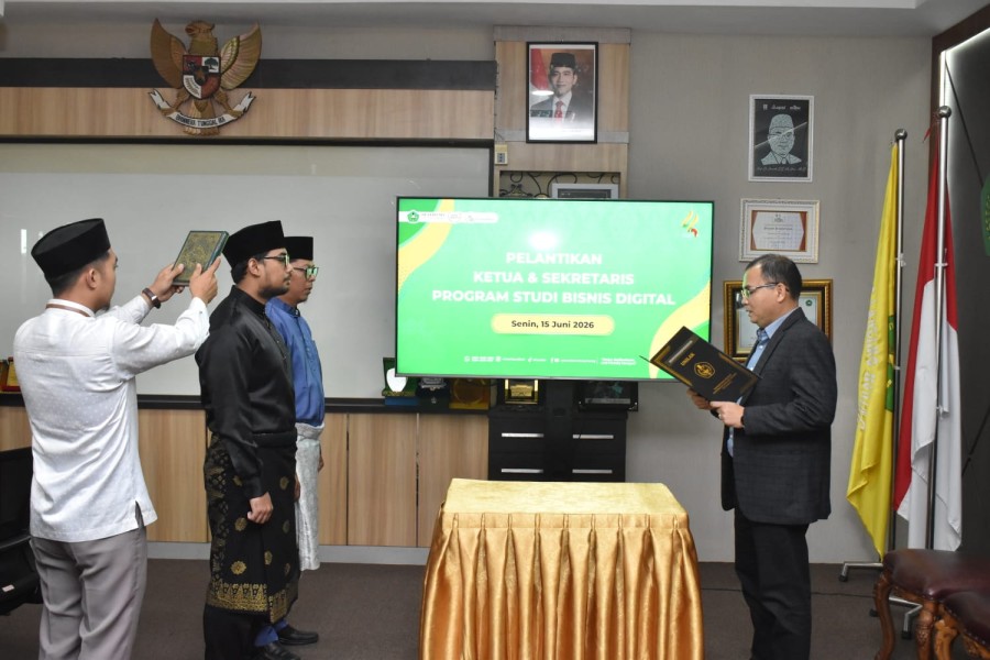 Ini Pesan Rektor Unilak Untuk Kaprodi Bisnis Digital