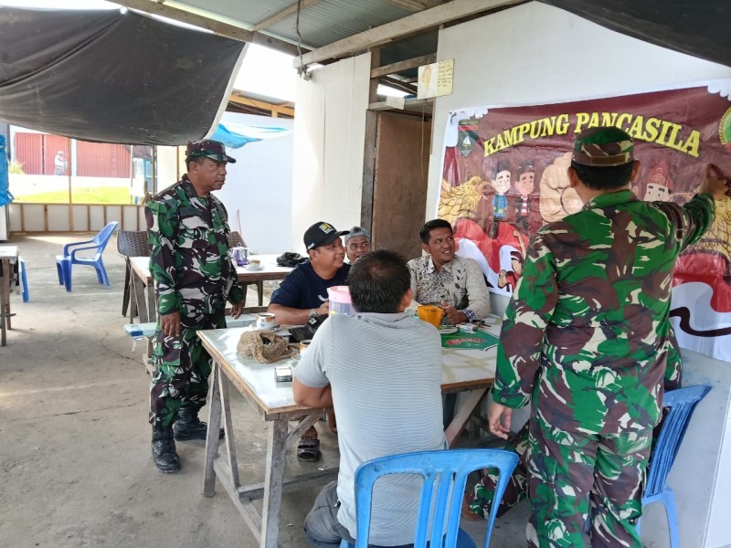 Serda Heppy Setyawan Sosialisasikan Nilai-Nilai Pancasila kepada Warga Minas Jaya