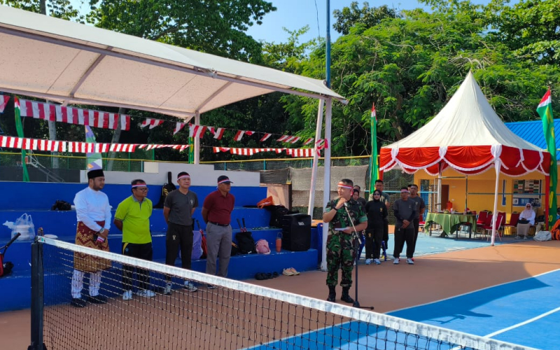 Dukung Bibit Atlet Tenis, Pelindo Dumai Hadir di Persami XIII