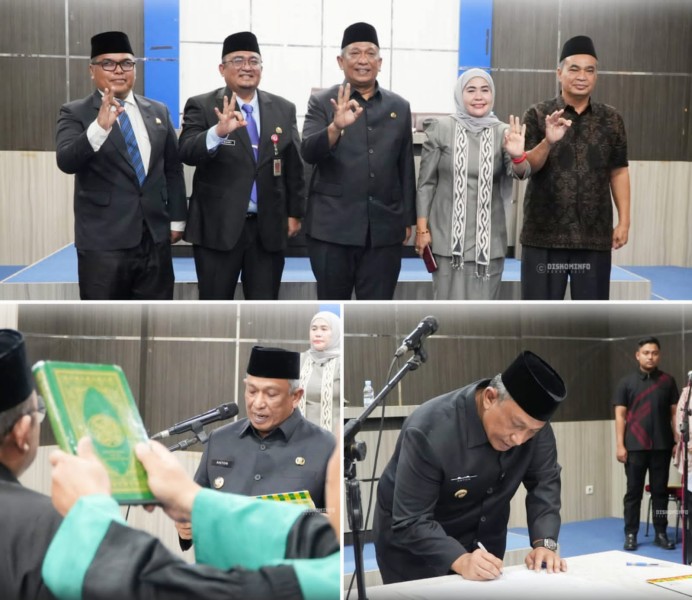 Rotasi Jabatan di Rohul, Bupati Anton Lantik Pejabat Baru: Sekda Bergeser, Formasi Strategis Dirombak
