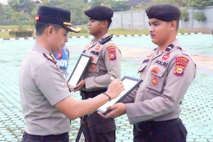 Dua Personel Di-PTDH, Kapolres Rokan Hulu: Jadikan Ini Pelajaran untuk Menjaga Integritas