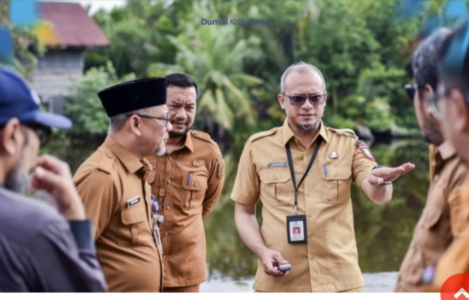 Pemko Dumai Serius Tangani Banjir Rob Sungai Dumai, Fokus Penyelesaian 2026