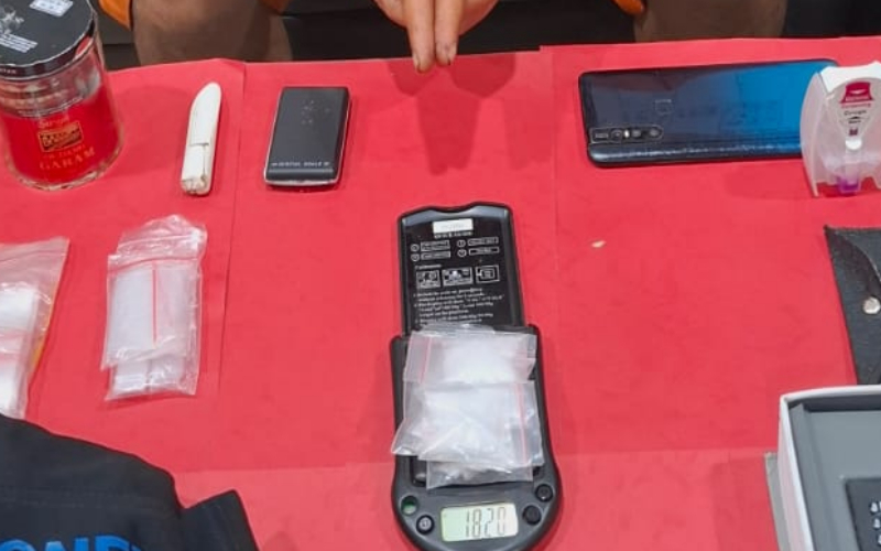 Polres Dumai Amankan 16 Paket Sabu, Satu Tersangka Ditangkap di Bukit Kayu Kapur