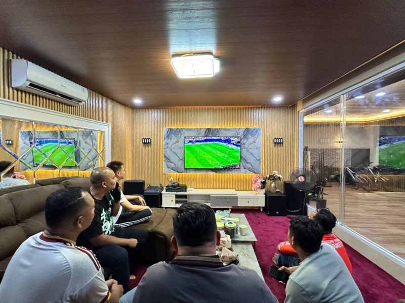Semarak Piala Dunia 2026, Forkopimda Inhu Gelar Nobar Penuh Kebersamaan